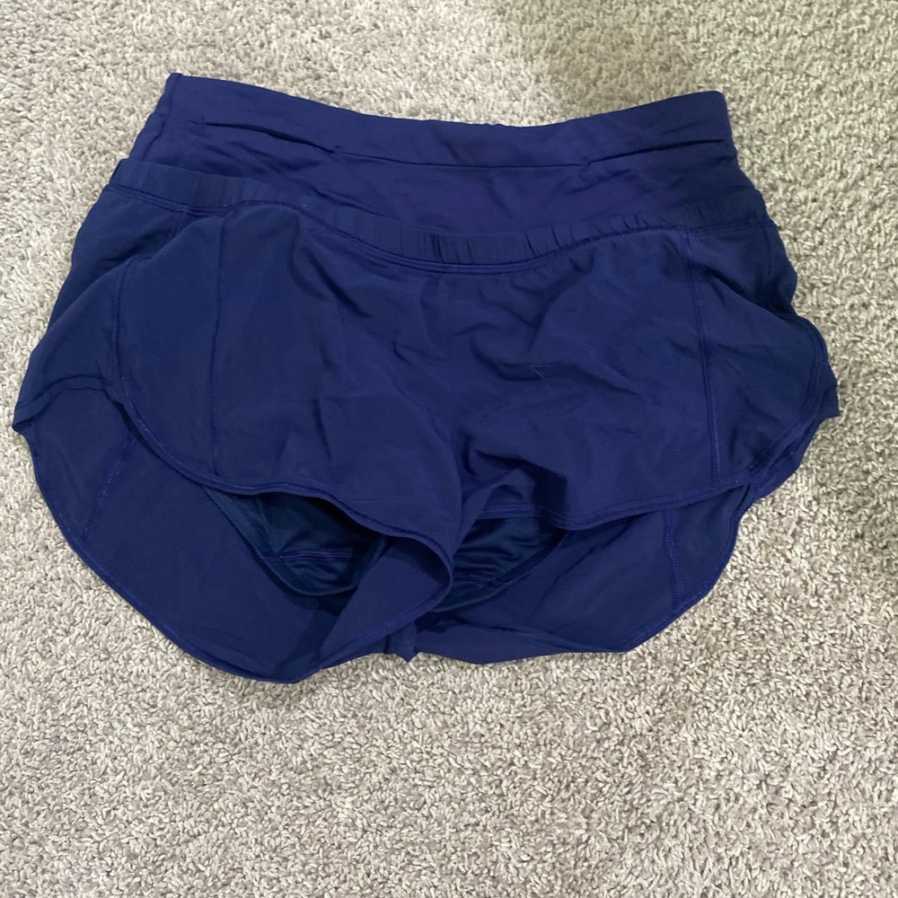 Blue lulu shorts